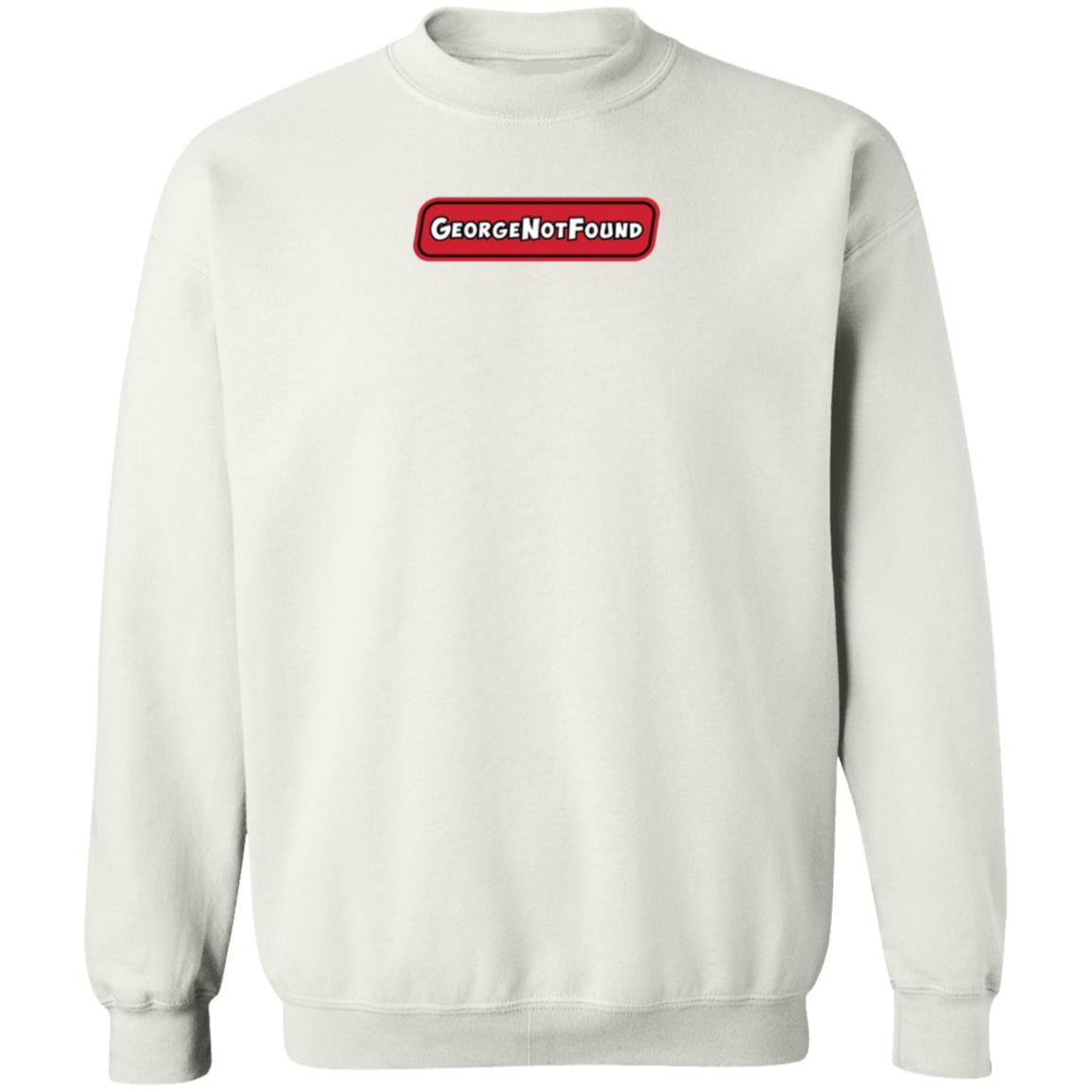 George New Logo Embroidered Pullover Hoodie Georgenotfound Merch - Teechipus