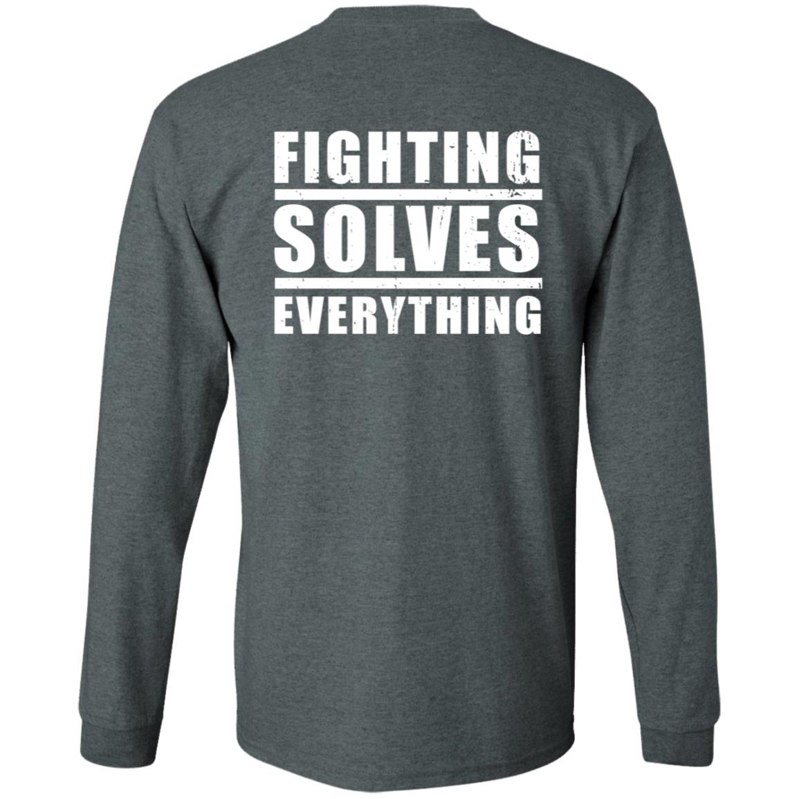Fighting Solves Everything Shirt Ice T Fighting Solves Everything Shirt Hoodie Sweashirt - Teechipus