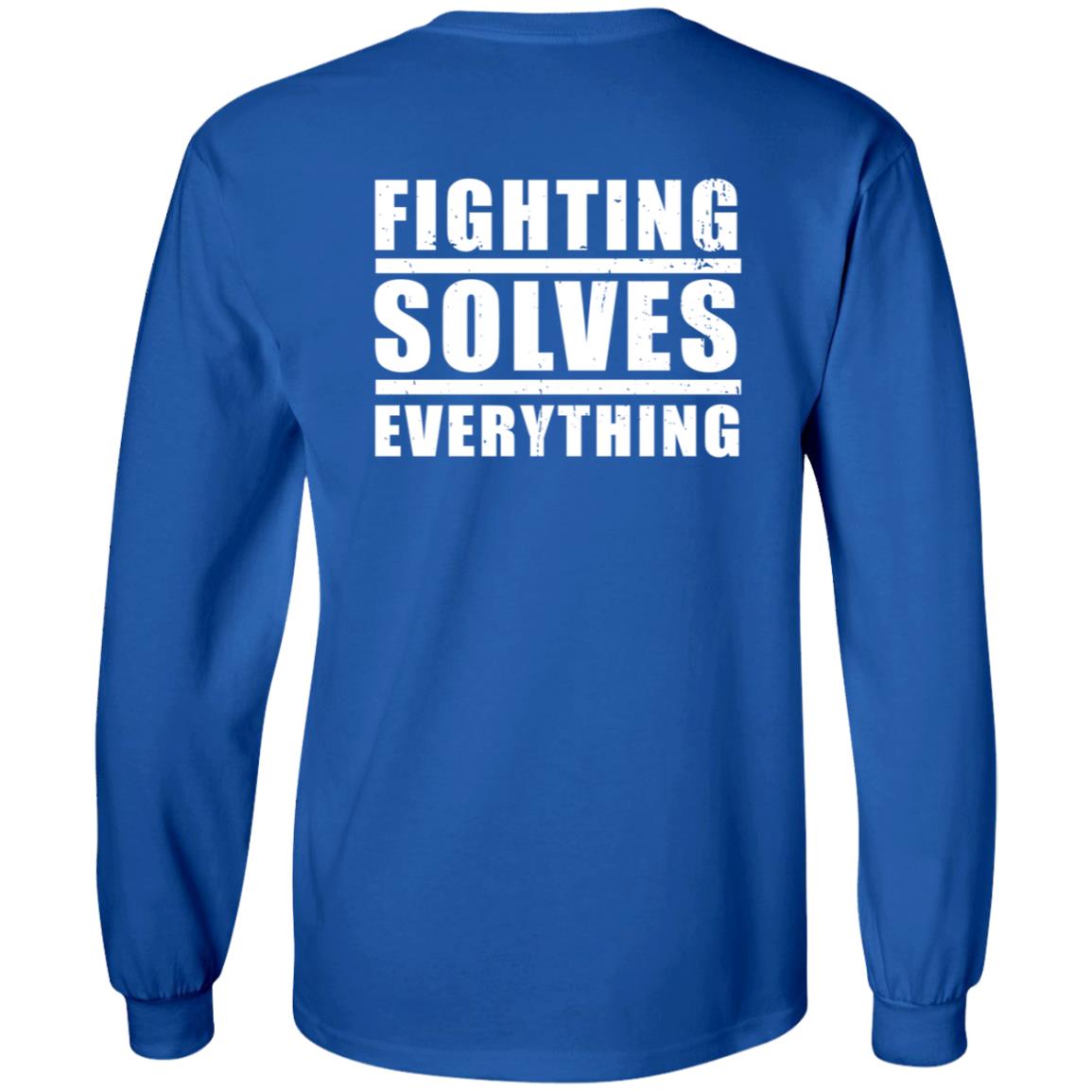 Fighting Solves Everything Shirt Ice T Fighting Solves Everything Shirt Hoodie Sweashirt - Teechipus
