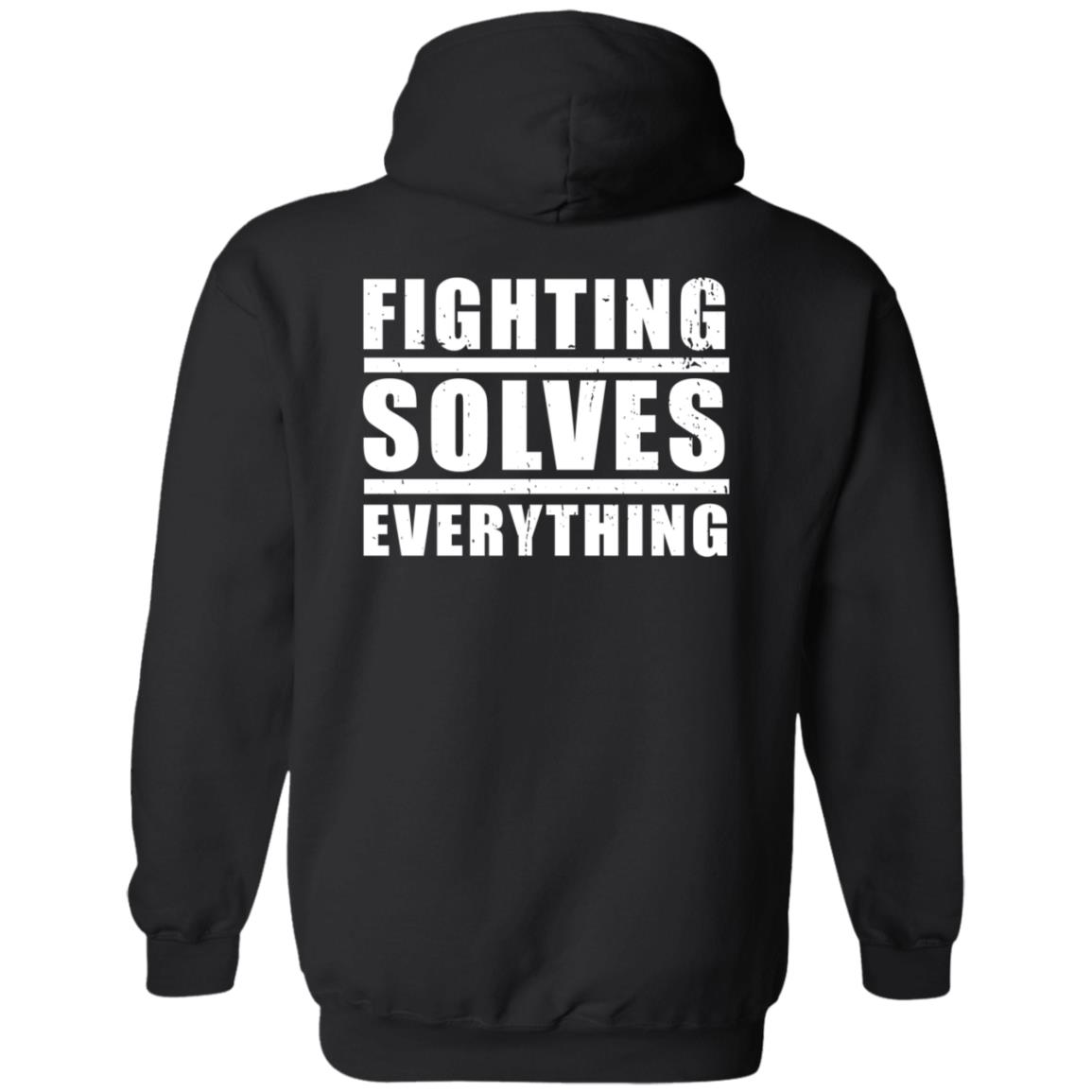Fighting Solves Everything Shirt Ice T Fighting Solves Everything Shirt Hoodie Sweashirt - Teechipus
