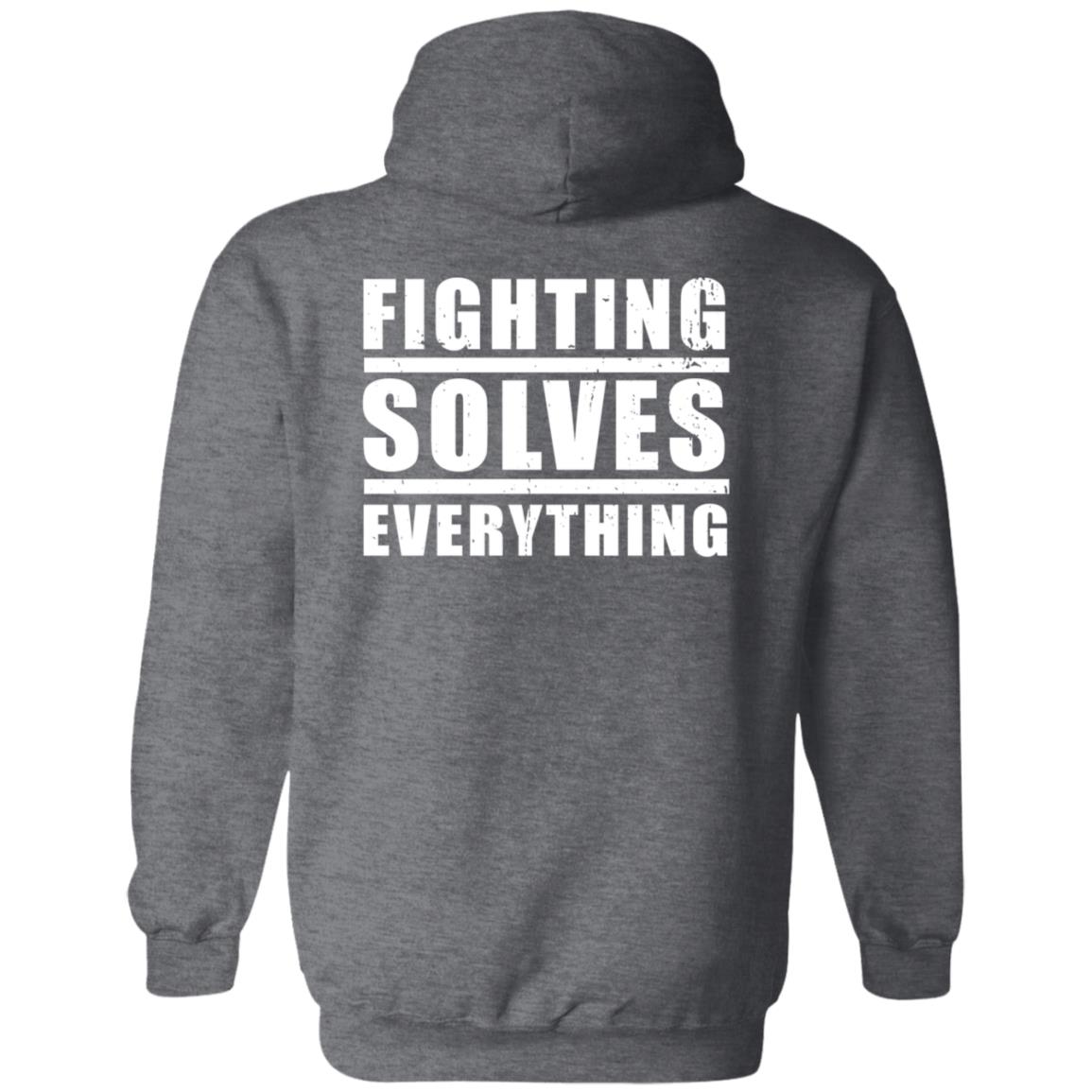 Fighting Solves Everything Shirt Ice T Fighting Solves Everything Shirt Hoodie Sweashirt - Teechipus