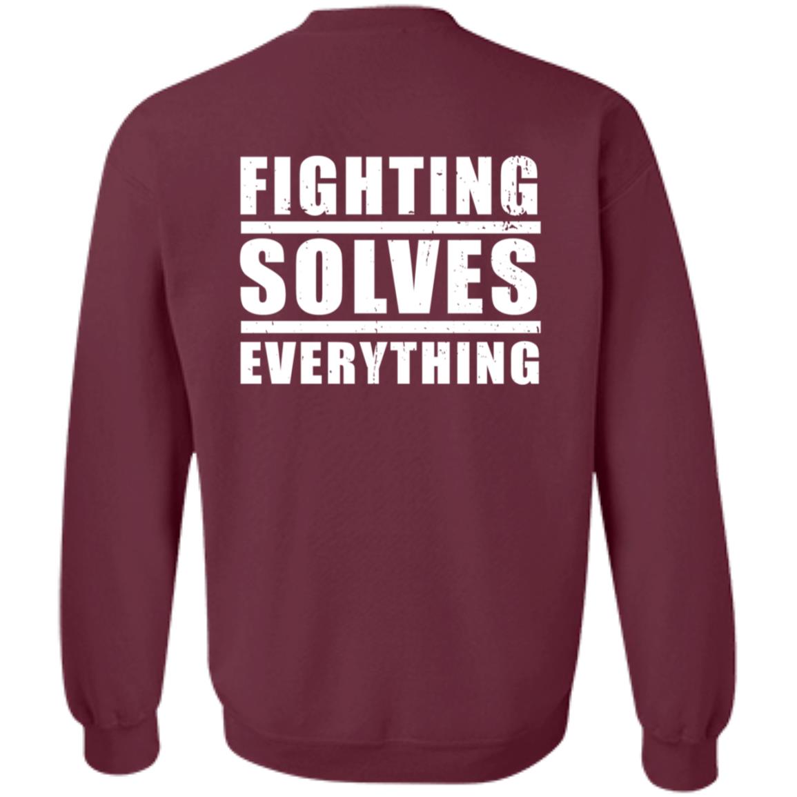 Fighting Solves Everything Shirt Ice T Fighting Solves Everything Shirt Hoodie Sweashirt - Teechipus