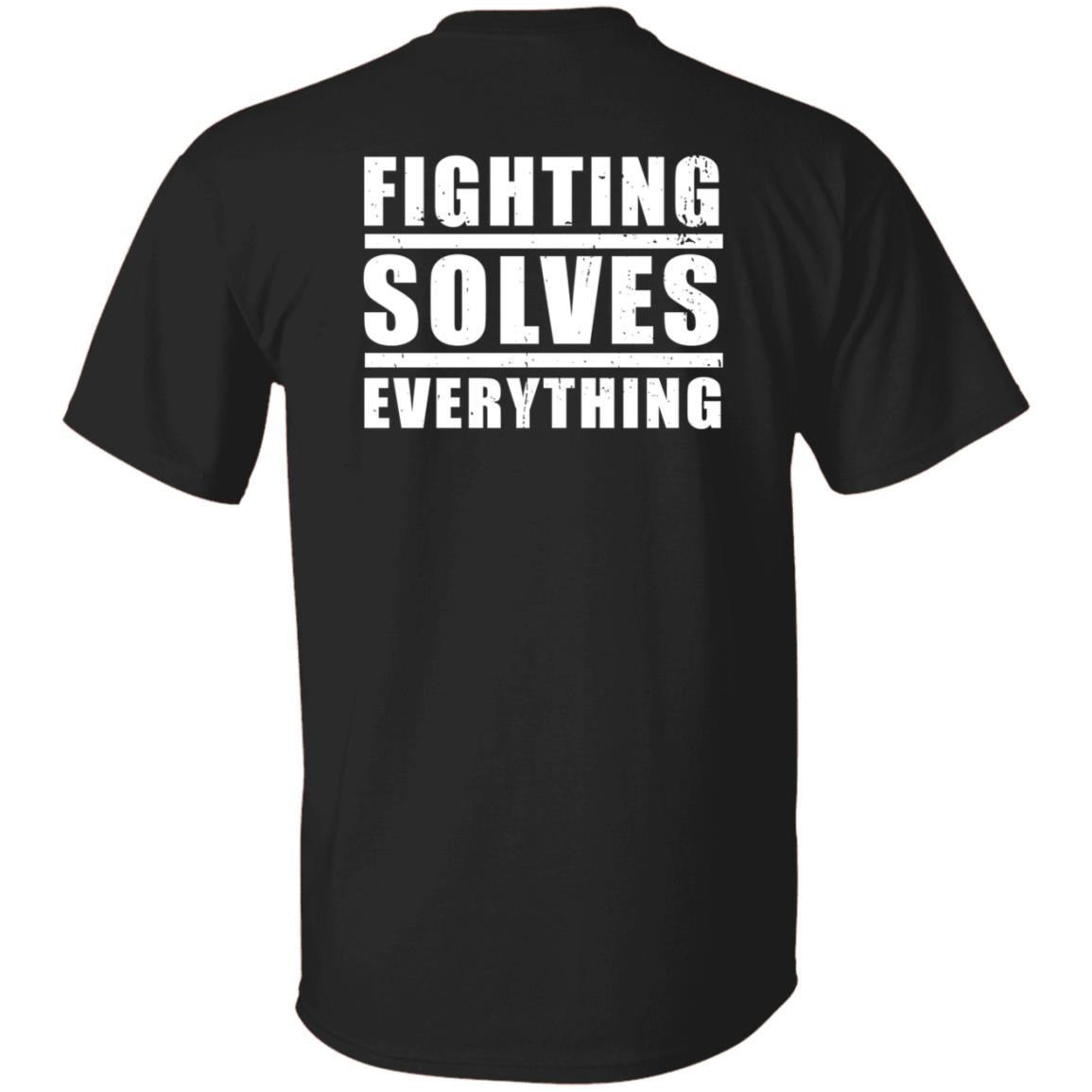 Fighting Solves Everything Shirt Ice T Fighting Solves Everything Shirt Hoodie Sweashirt - Teechipus