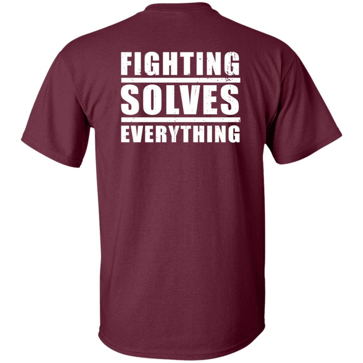 Fighting Solves Everything Shirt Ice T Fighting Solves Everything Shirt Hoodie Sweashirt - Teechipus