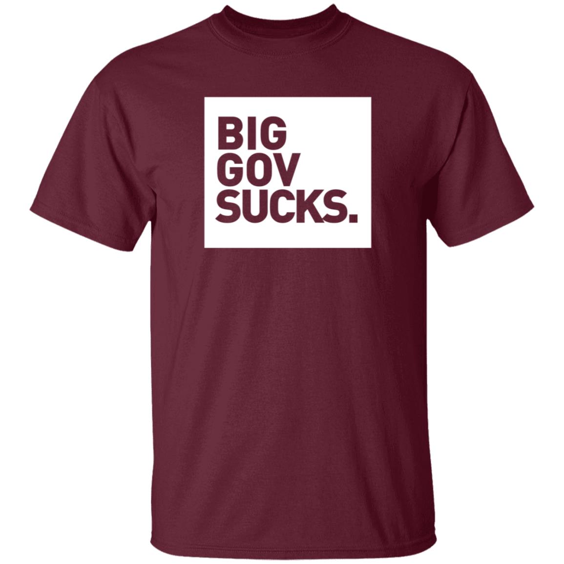 Courtney Holland Big Gov Sucks Shirt Shopify - Teechipus