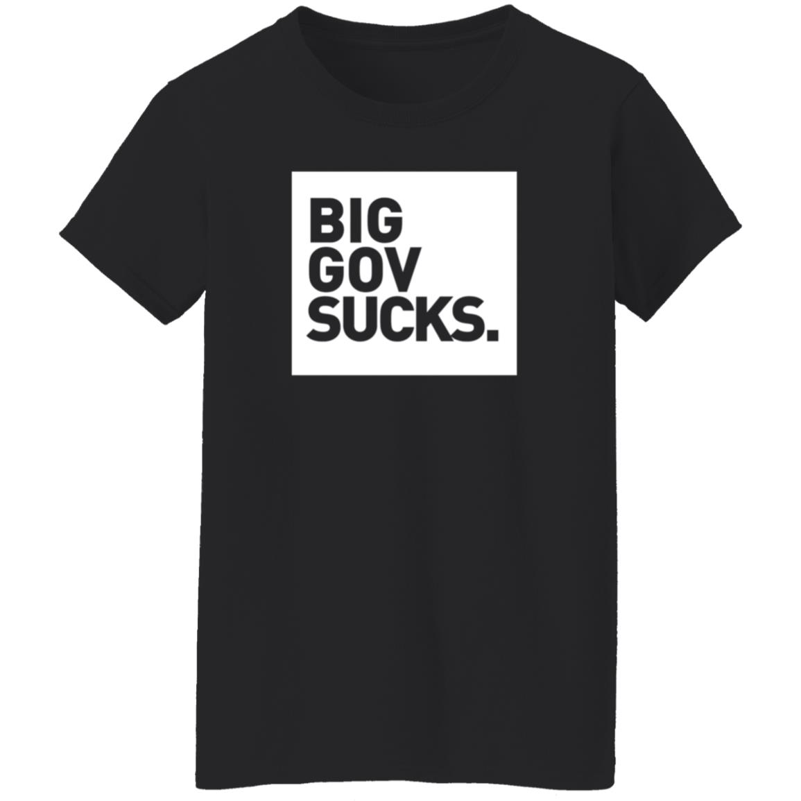 Courtney Holland Big Gov Sucks Shirt Shopify - Teechipus