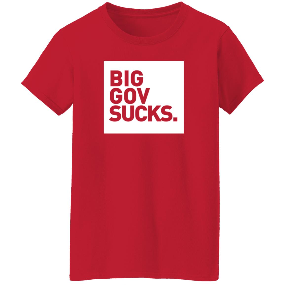 Courtney Holland Big Gov Sucks Shirt Shopify - Teechipus