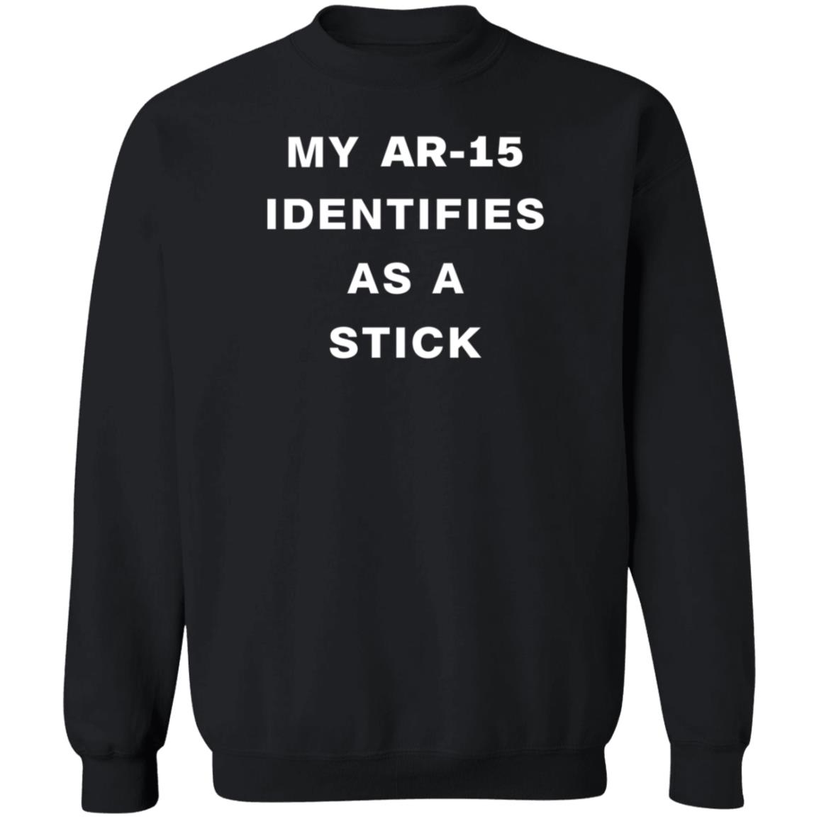 The Joe Mobley Show Store My Ar-15 Identifies As A Stick Shirt Joe Mobley My Ar-15 Identifies As A Stick Shirt Hoodie Sweatshirt - Teechipus