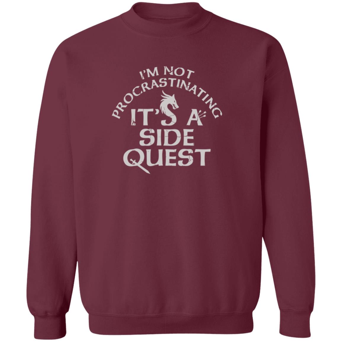 I'm Not Procrastinating It's A Side Quest Shirt Hoodie Sweatshirt - Teechipus