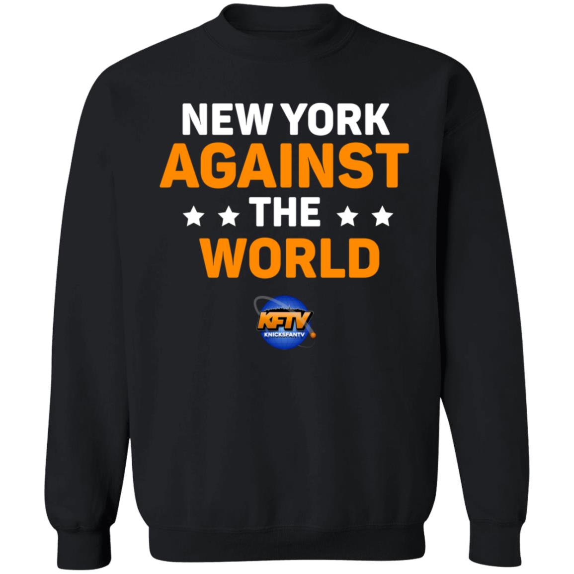 New York Against The World Shirt Knicks Fan Tv - Teechipus