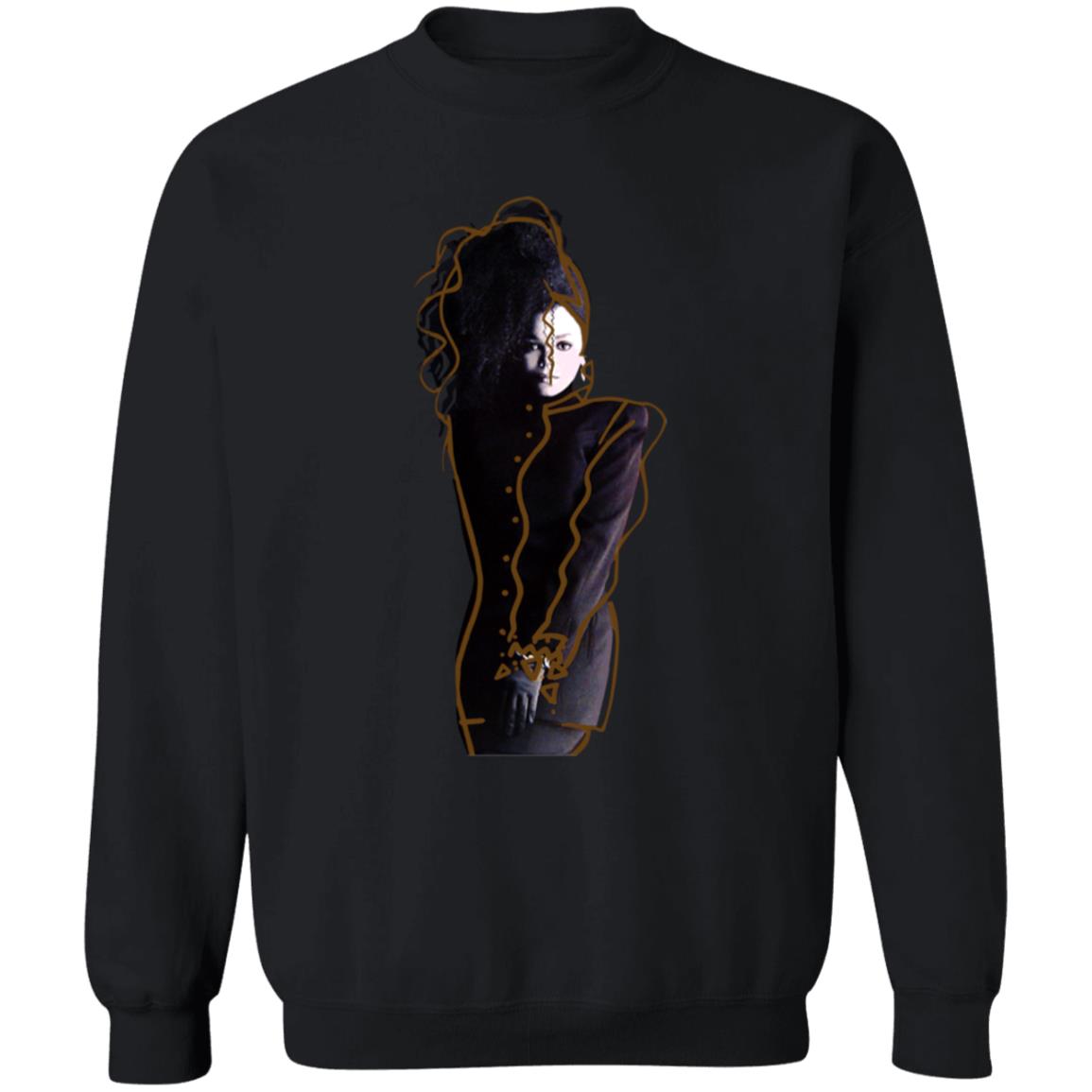 Pocket Gildan Activewear Janet Jackson Shirt Janet Jackson Control 1 Album Cover T Shirt Hoodie Sweatshirt - Teechipus