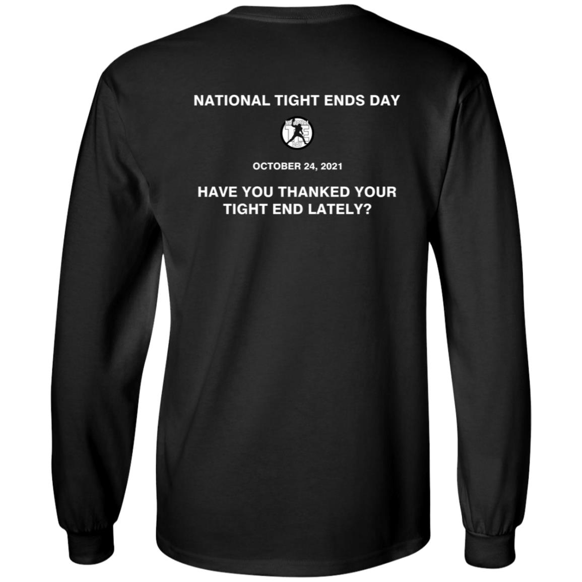 National Tight End Day Shirt Block Release Catch Spike I Am A Tight End Shirt Travis Kelce - Teechipus