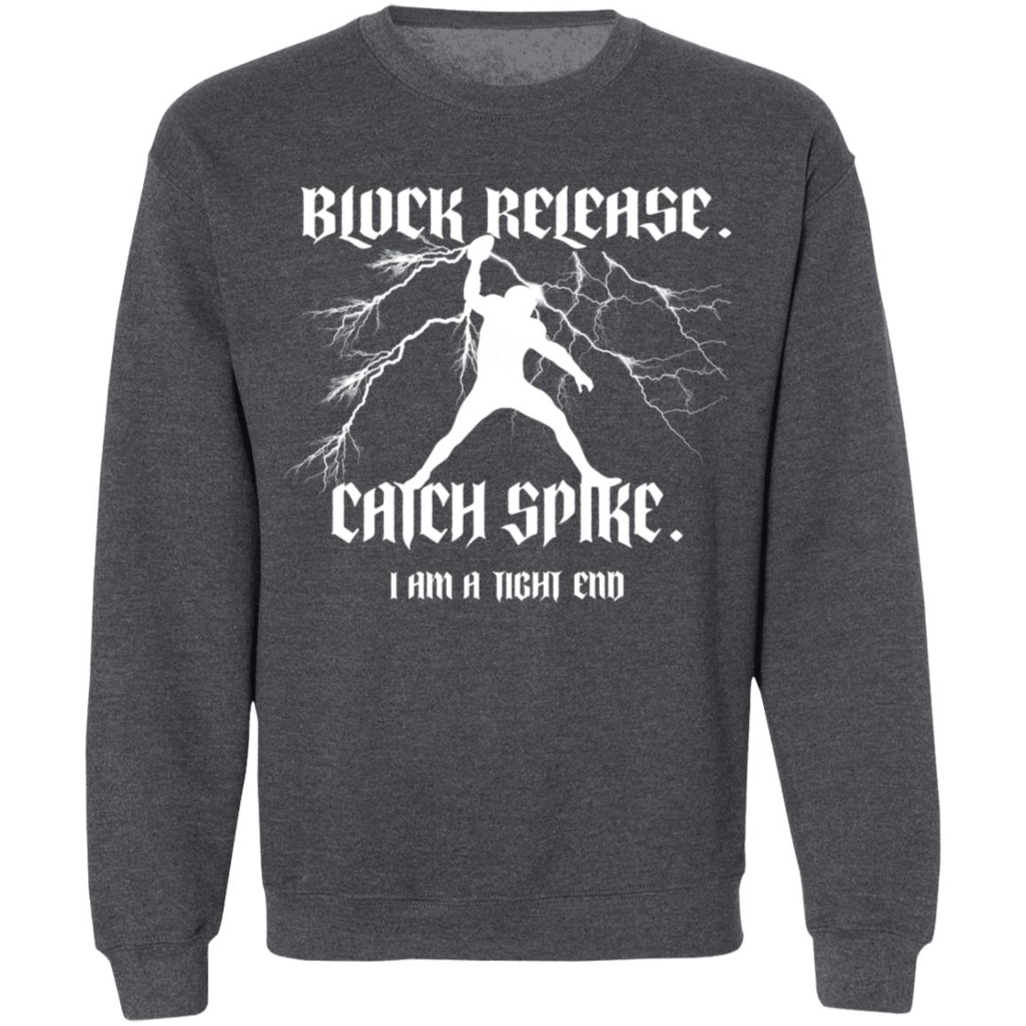 National Tight End Day Shirt Block Release Catch Spike I Am A Tight End Shirt Travis Kelce - Teechipus