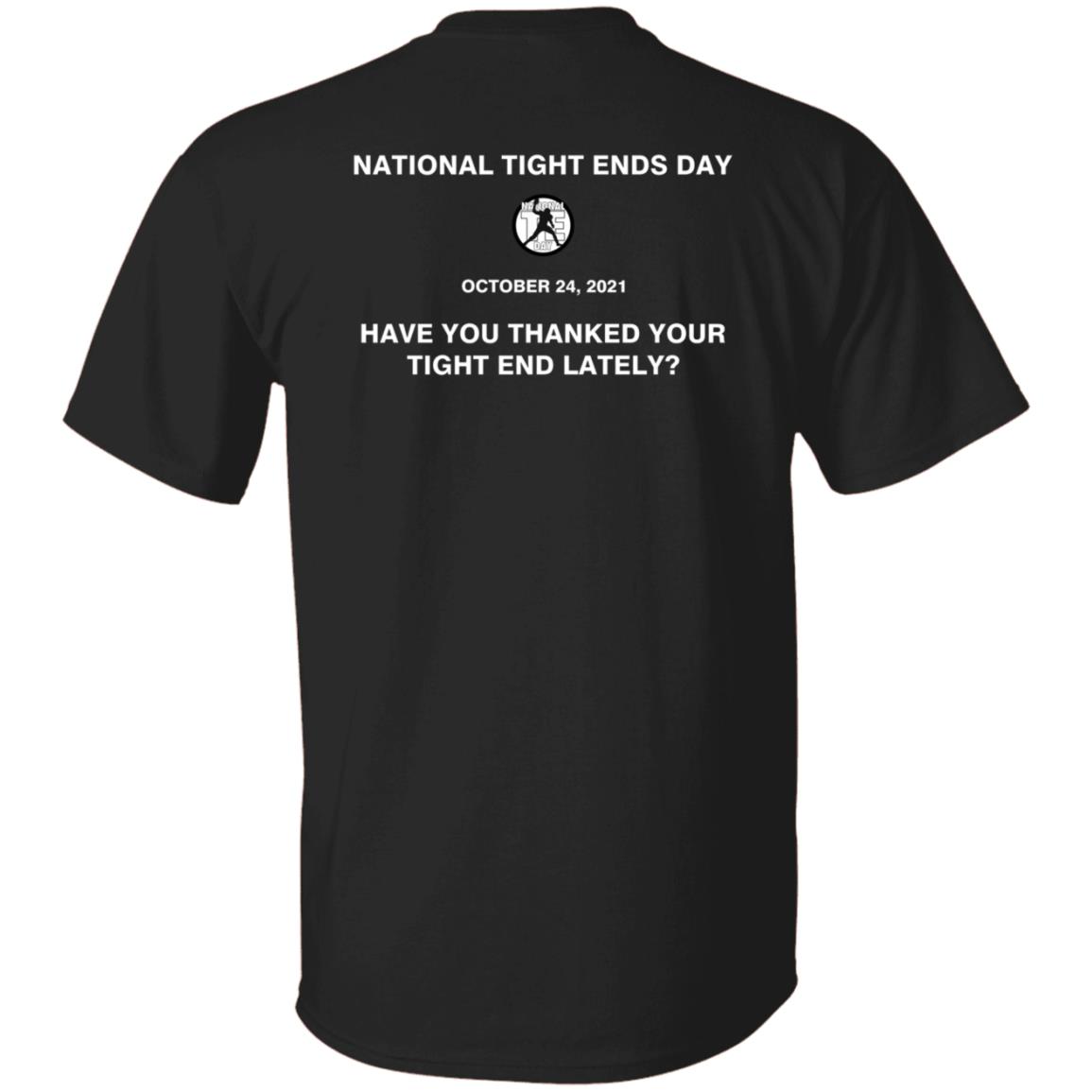 National Tight End Day Shirt Block Release Catch Spike I Am A Tight End Shirt Travis Kelce - Teechipus