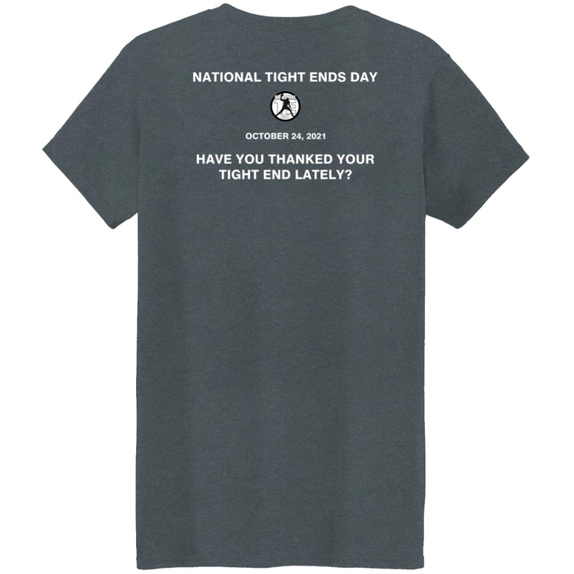 National Tight End Day Shirt Block Release Catch Spike I Am A Tight End Shirt Travis Kelce - Teechipus
