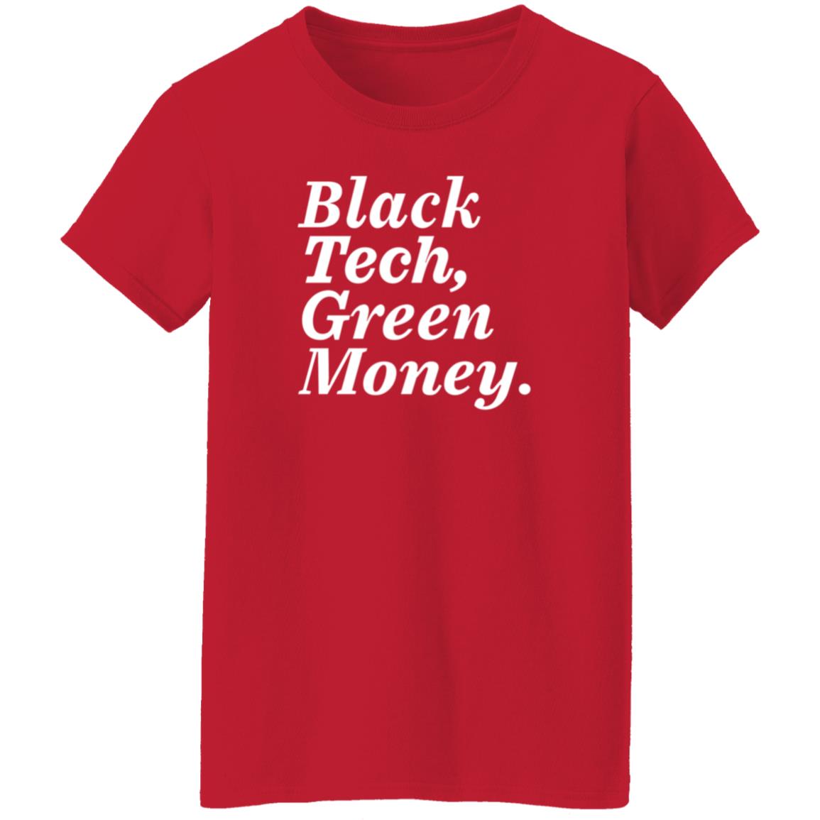 Black Tech Green Money Hoodie Blavity Merch - Teechipus