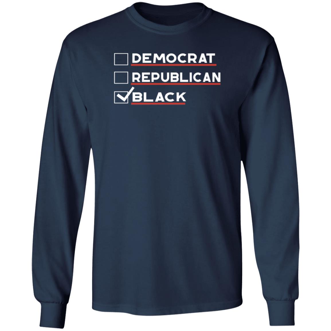 Dr Boyce Watkins Democrat Republican Black Shirt Hoodie Sweatshirt - Teechipus