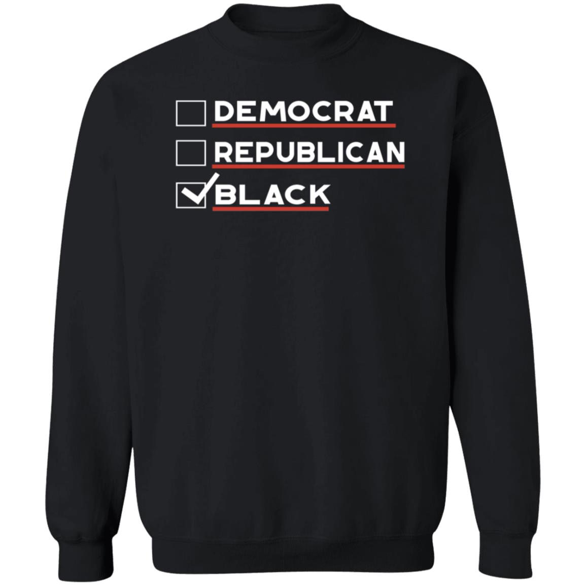 Dr Boyce Watkins Democrat Republican Black Shirt Hoodie Sweatshirt - Teechipus