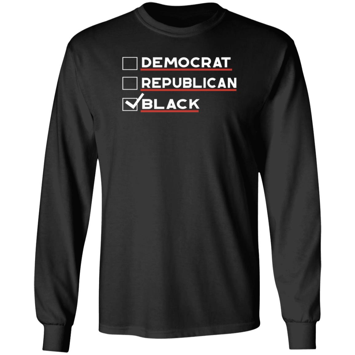 Dr Boyce Watkins Democrat Republican Black Shirt Hoodie Sweatshirt - Teechipus