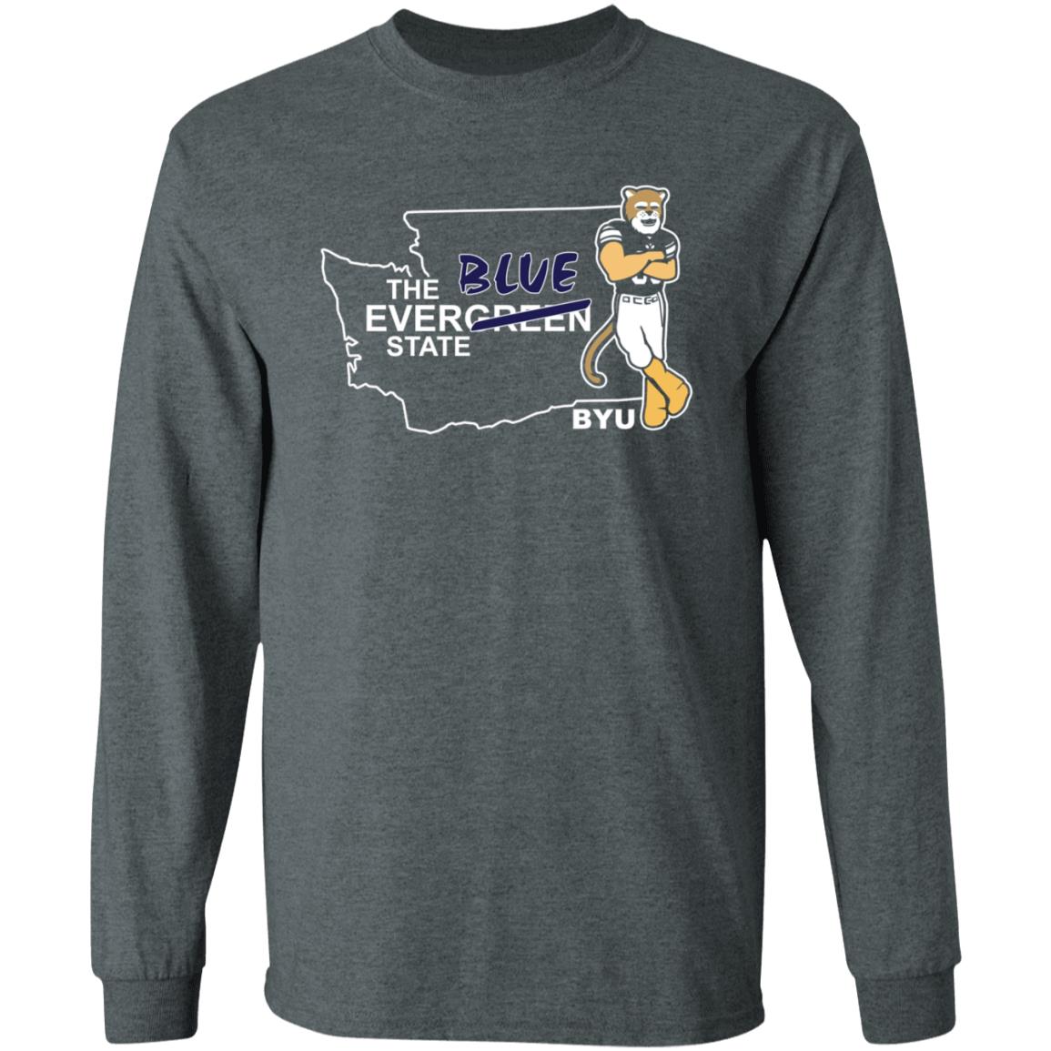 The Everblue State Shirt Byu Football - Teechipus