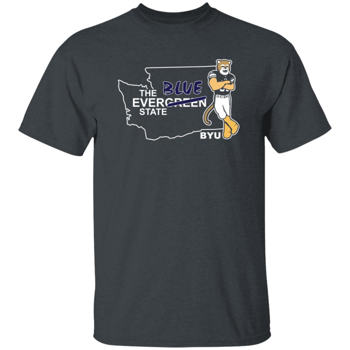 The Everblue State Shirt Byu Football - Teechipus