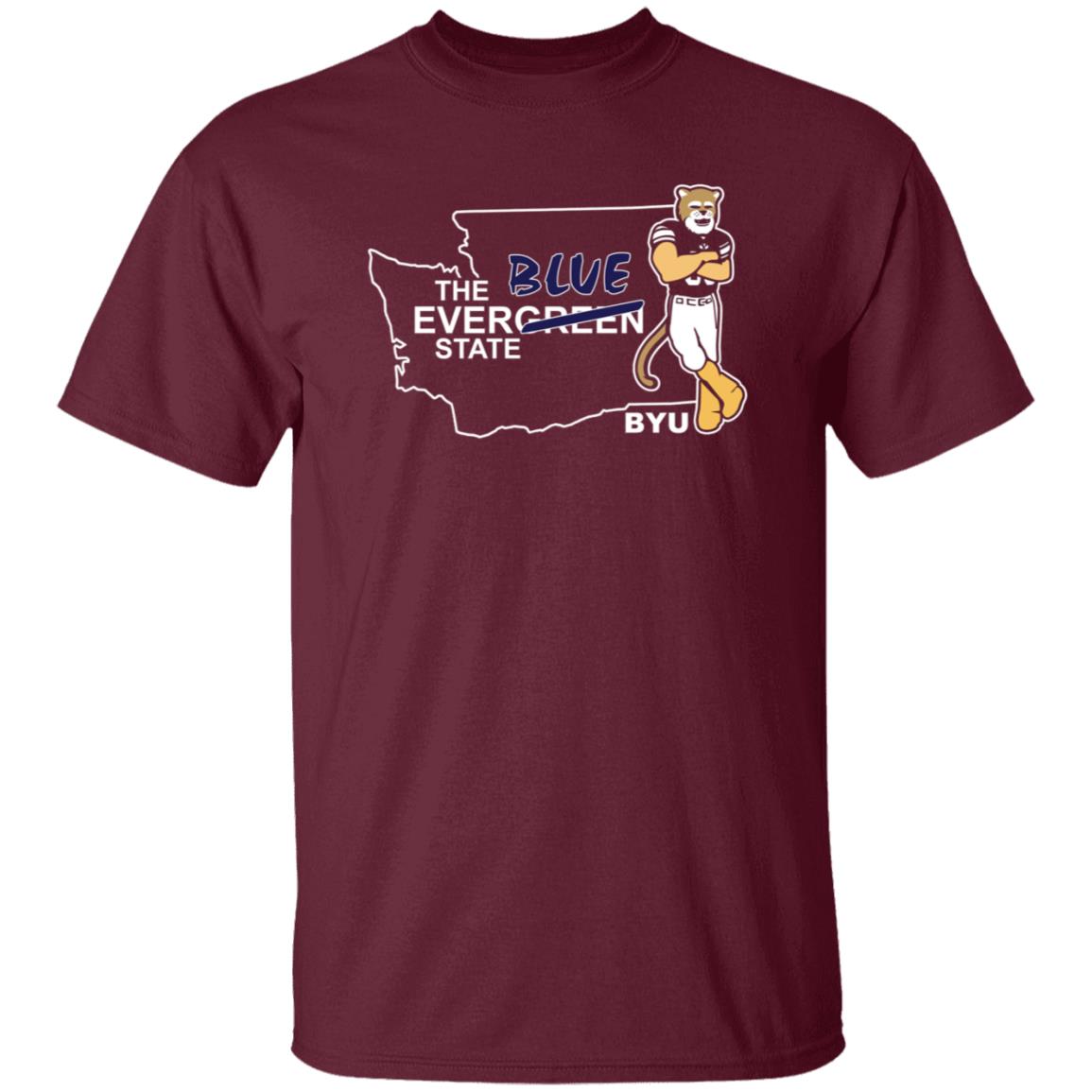 The Everblue State Shirt Byu Football - Teechipus