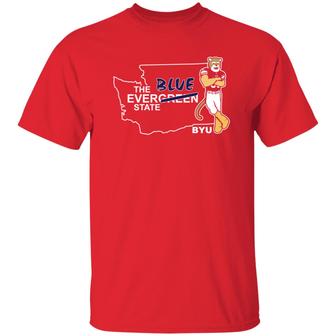 The Everblue State Shirt Byu Football - Teechipus