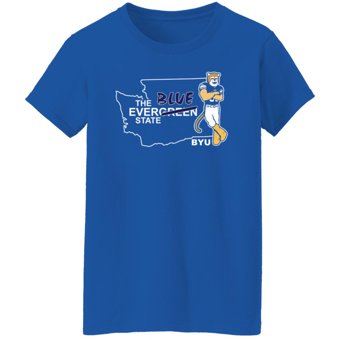 The Everblue State Shirt Byu Football - Teechipus