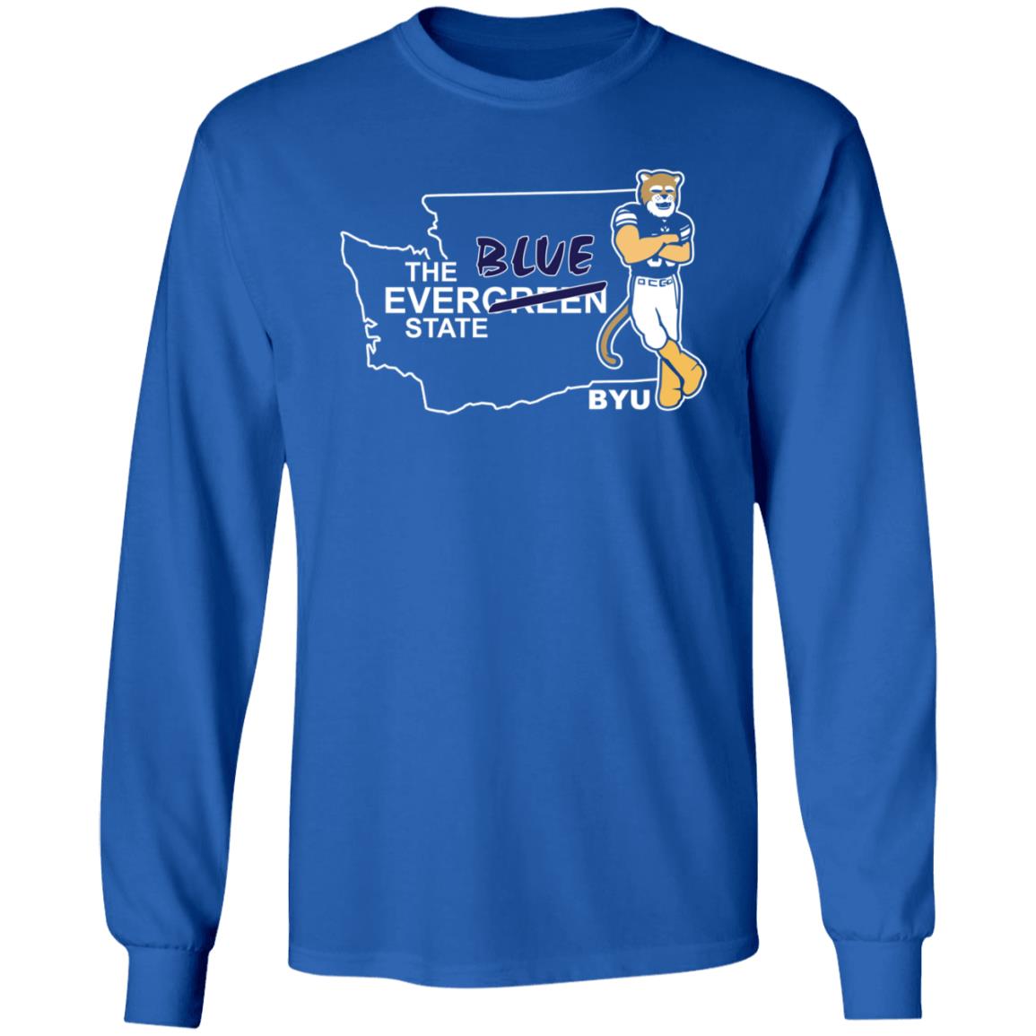 The Everblue State Shirt Byu Football - Teechipus