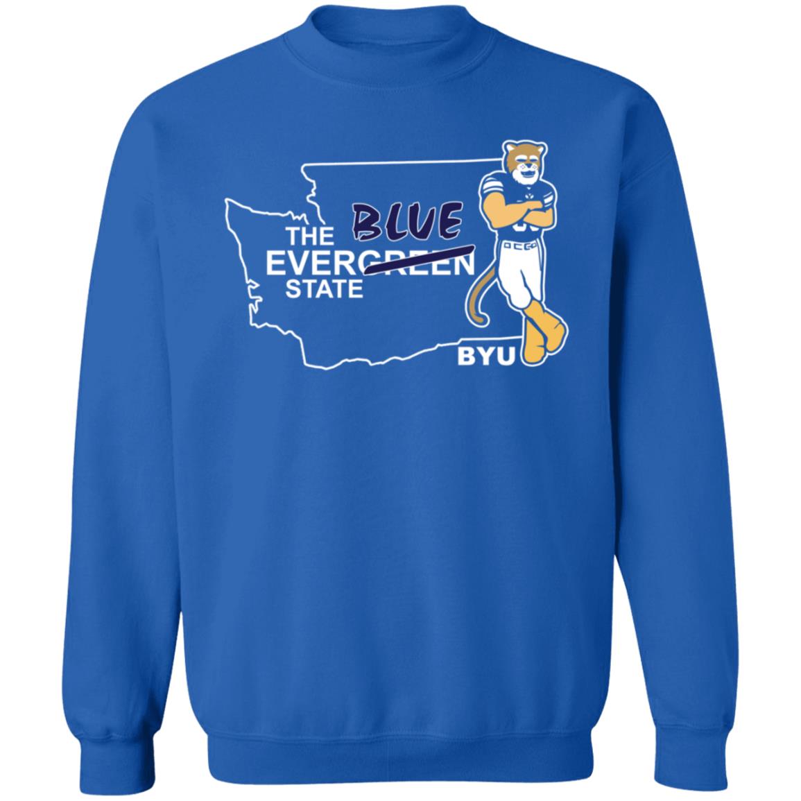 The Everblue State Shirt Byu Football - Teechipus