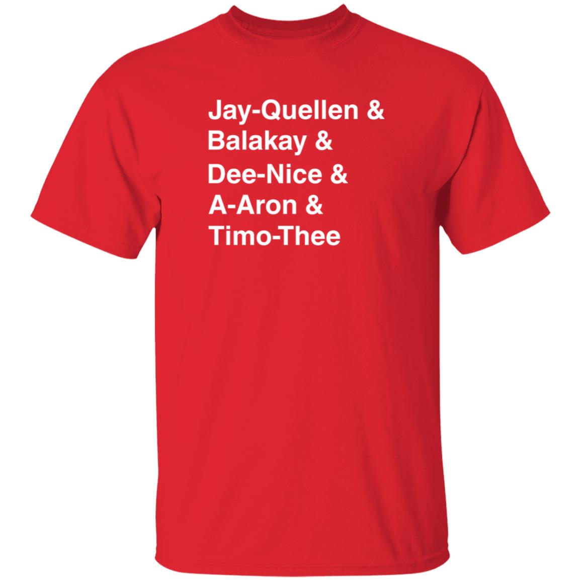 Jay Queellen And Balakay And Dee Nice And A Aron And Timo Thee Shirt Feministajones - Teechipus