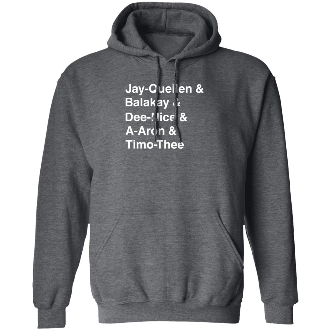 Jay Queellen And Balakay And Dee Nice And A Aron And Timo Thee Shirt Feministajones - Teechipus