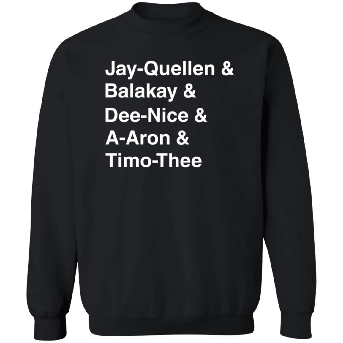Jay Queellen And Balakay And Dee Nice And A Aron And Timo Thee Shirt Feministajones - Teechipus