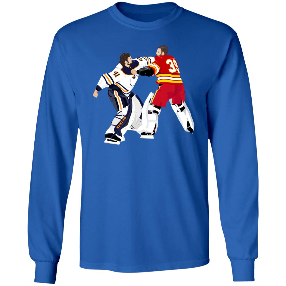 Hockey Goalie Fight Hoodie Tarynor Hockey Goalie Fight Hoodie Shirt Sweatshirt - Teechipus