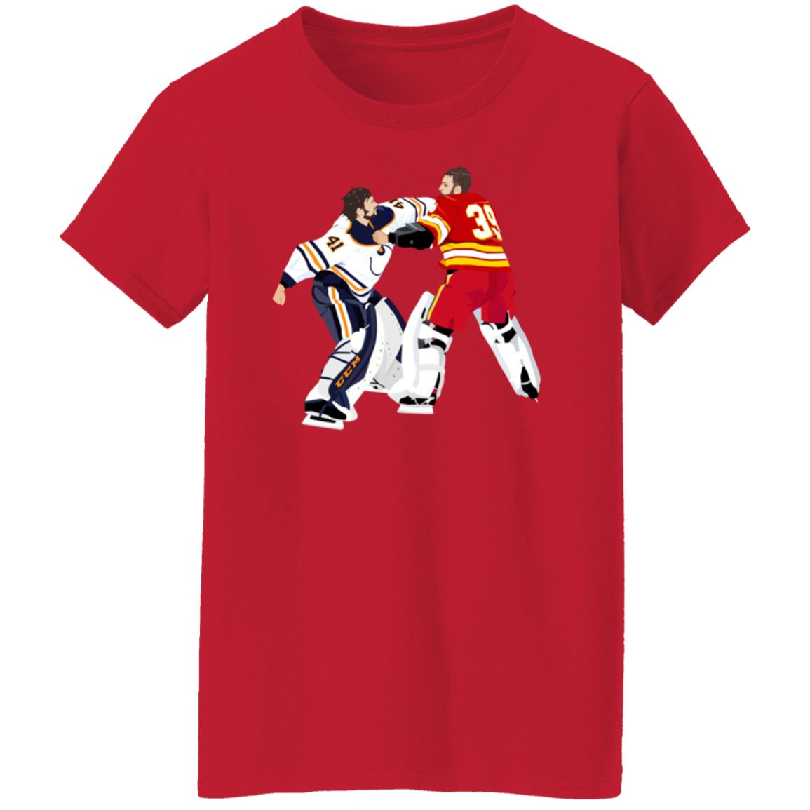 Hockey Goalie Fight Hoodie Tarynor Hockey Goalie Fight Hoodie Shirt Sweatshirt - Teechipus