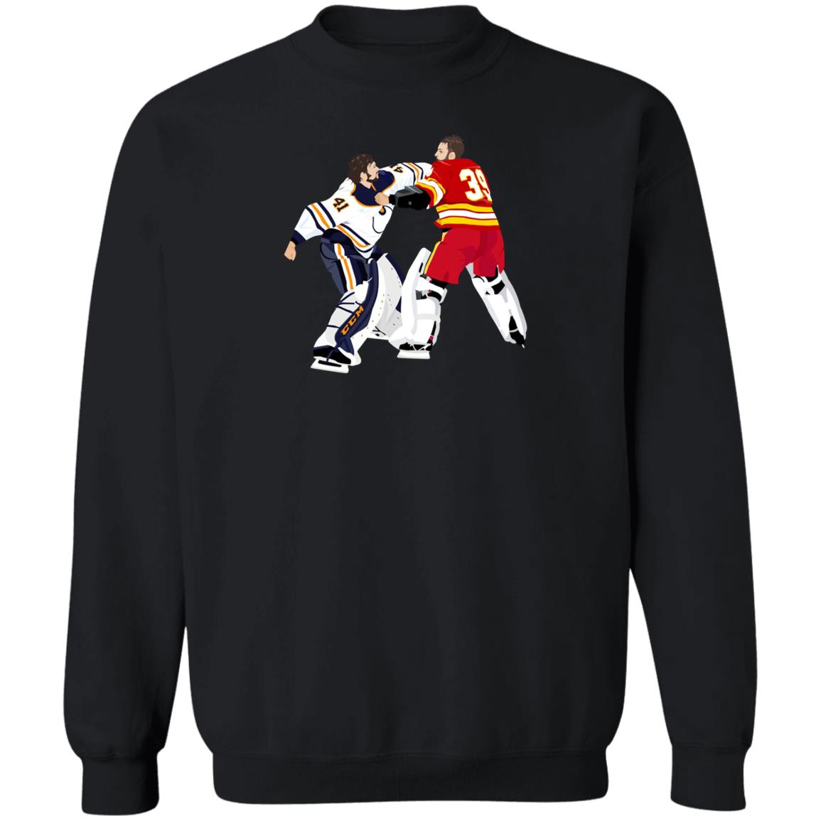 Hockey Goalie Fight Hoodie Tarynor Hockey Goalie Fight Hoodie Shirt Sweatshirt - Teechipus