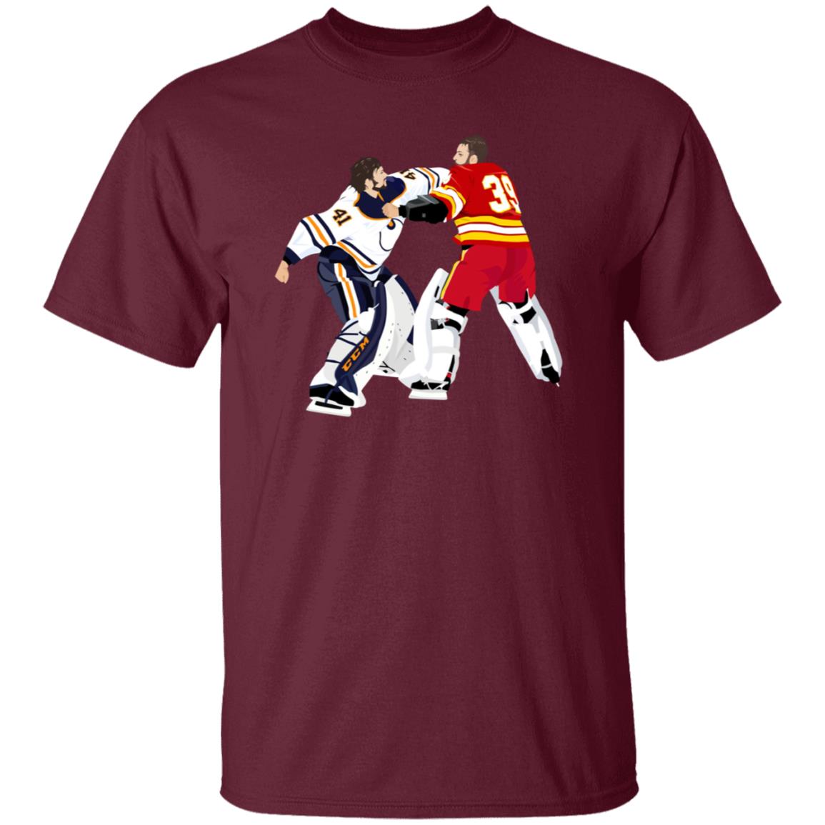 Hockey Goalie Fight Hoodie Tarynor Hockey Goalie Fight Hoodie Shirt Sweatshirt - Teechipus