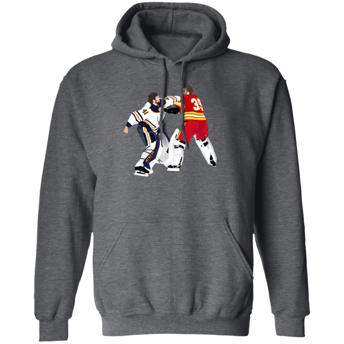 Hockey Goalie Fight Hoodie Tarynor Hockey Goalie Fight Hoodie Shirt Sweatshirt - Teechipus