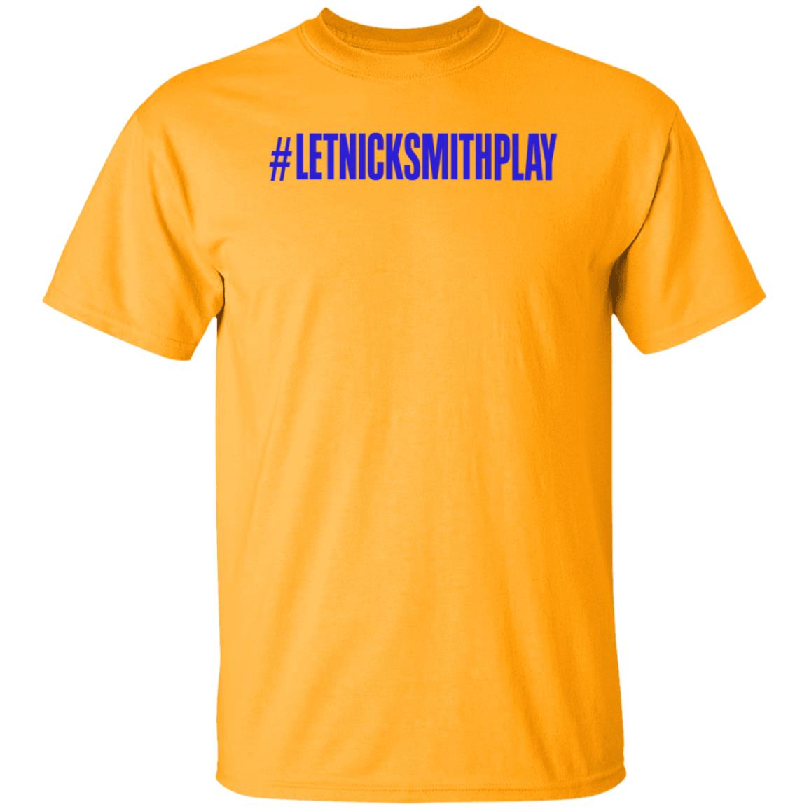 Let Nick Smith Play Shirt Corey Stirgus Let Nick Smith Play Shirt Hoodie Sweatshirt - Teechipus
