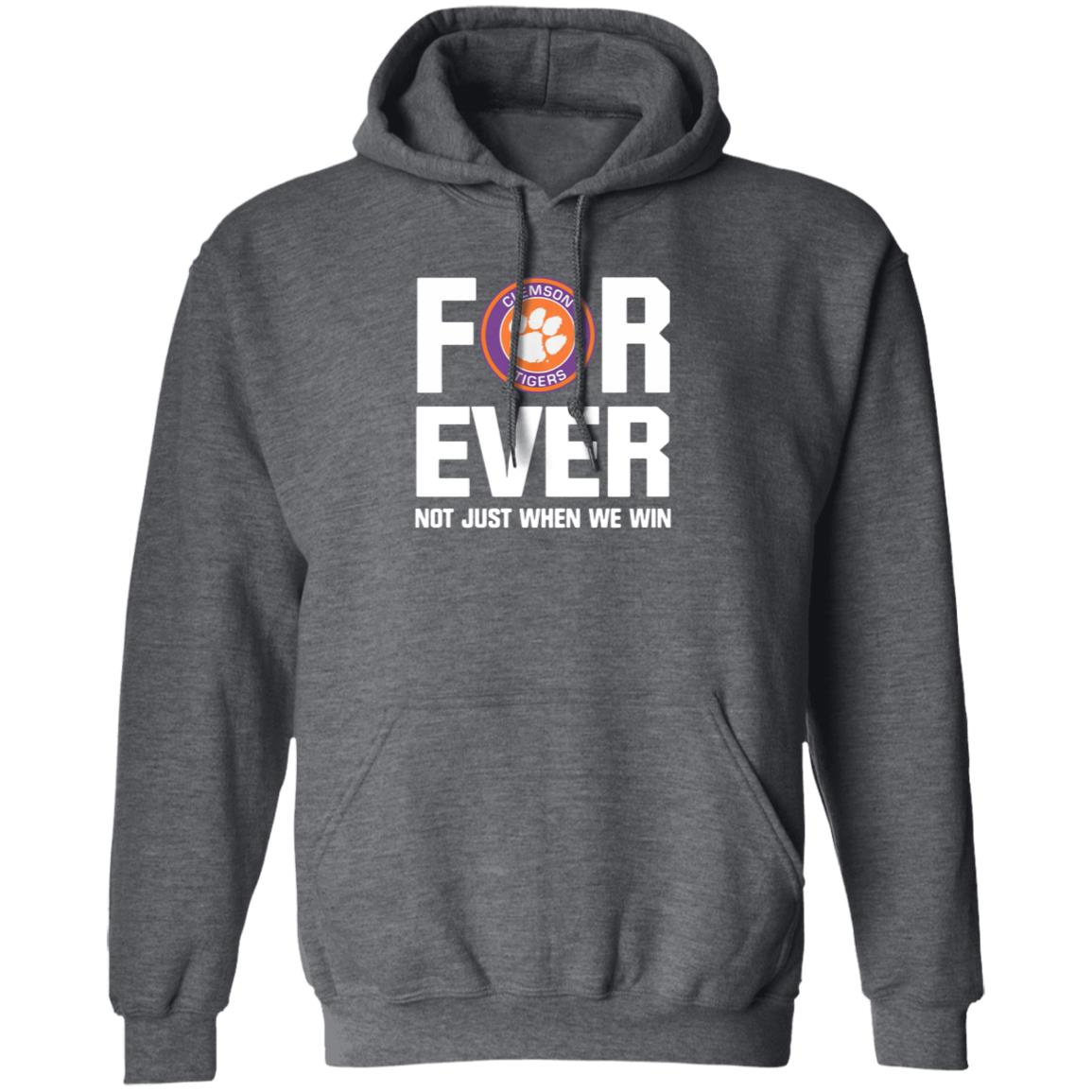Clemson Tigers Forever Not Just When We Win Shirt Big Dave Uiagalelei - Teechipus
