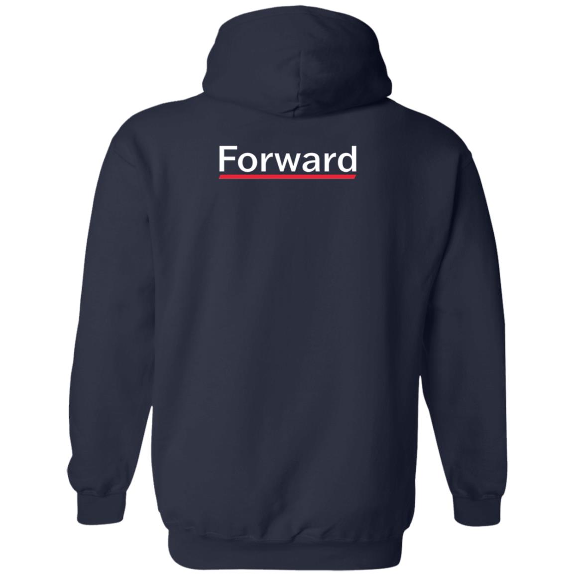 Forward Eagle Hoodie Andrew Yang Forward Eagle Hoodie Forwardparty Merch - Teechipus