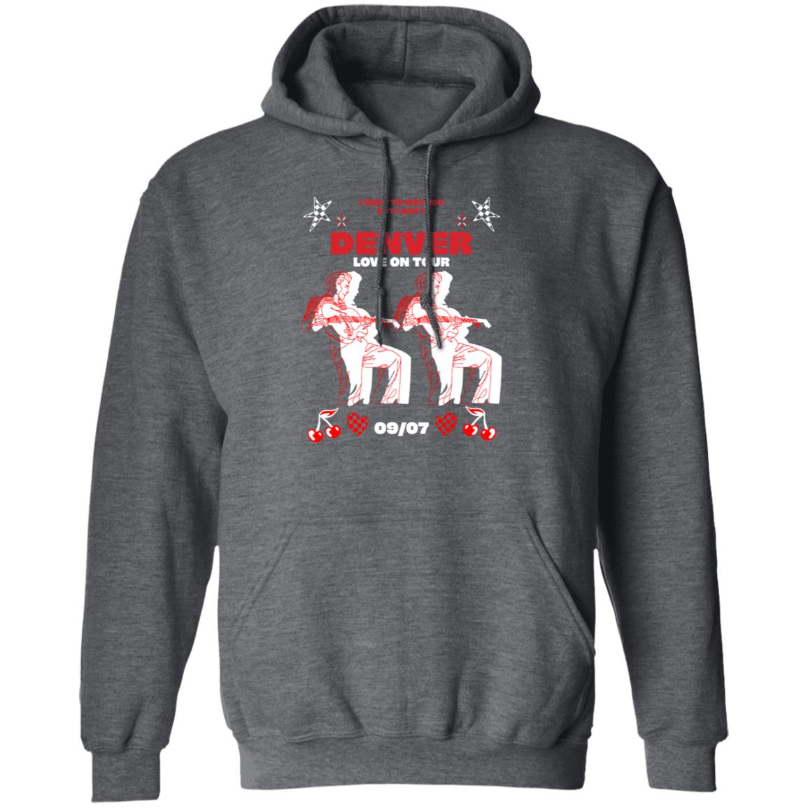 Denver Love On Tour Shirt Canyonpearl Denver Love On Tour Shirt Hoodie Sweatshirt - Teechipus