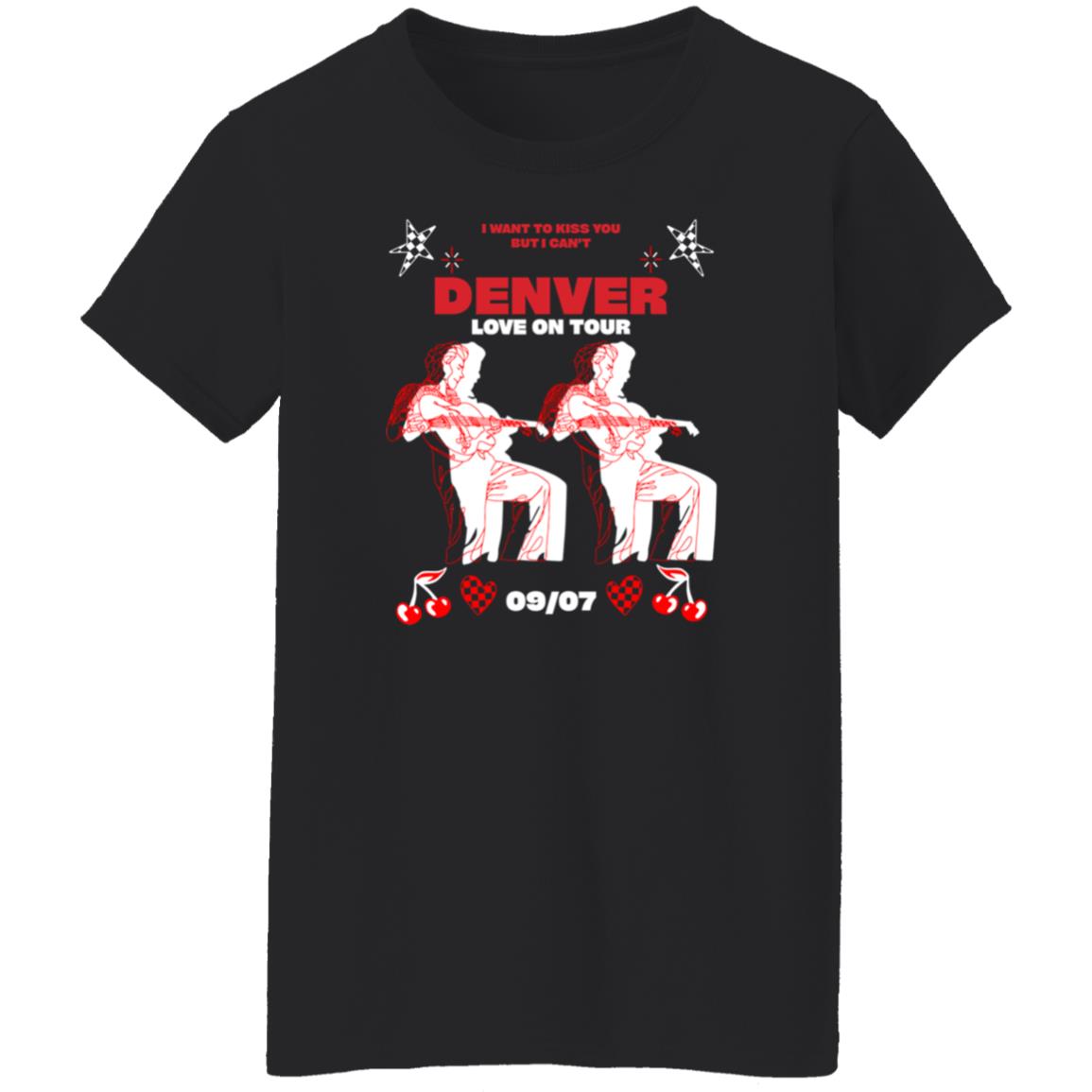 Denver Love On Tour Shirt Canyonpearl Denver Love On Tour Shirt Hoodie Sweatshirt - Teechipus