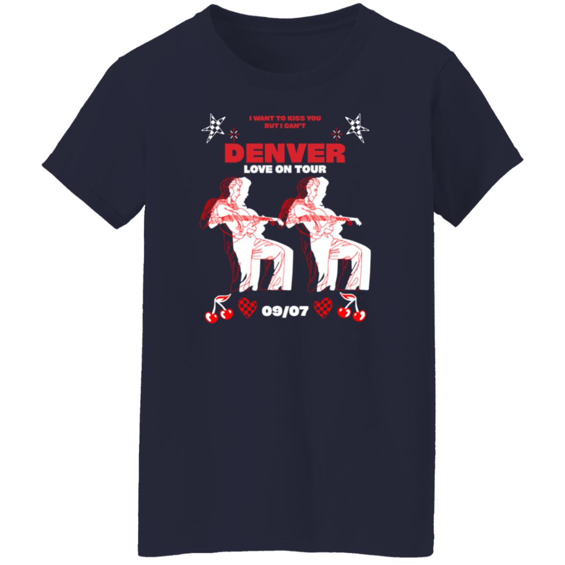 Denver Love On Tour Shirt Canyonpearl Denver Love On Tour Shirt Hoodie Sweatshirt - Teechipus