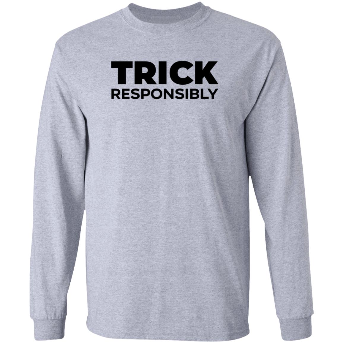Trick Responsibly Shirt Crumbl Cookies Trick Responsibly Shirt Hoodie Sweatshirt - Teechipus