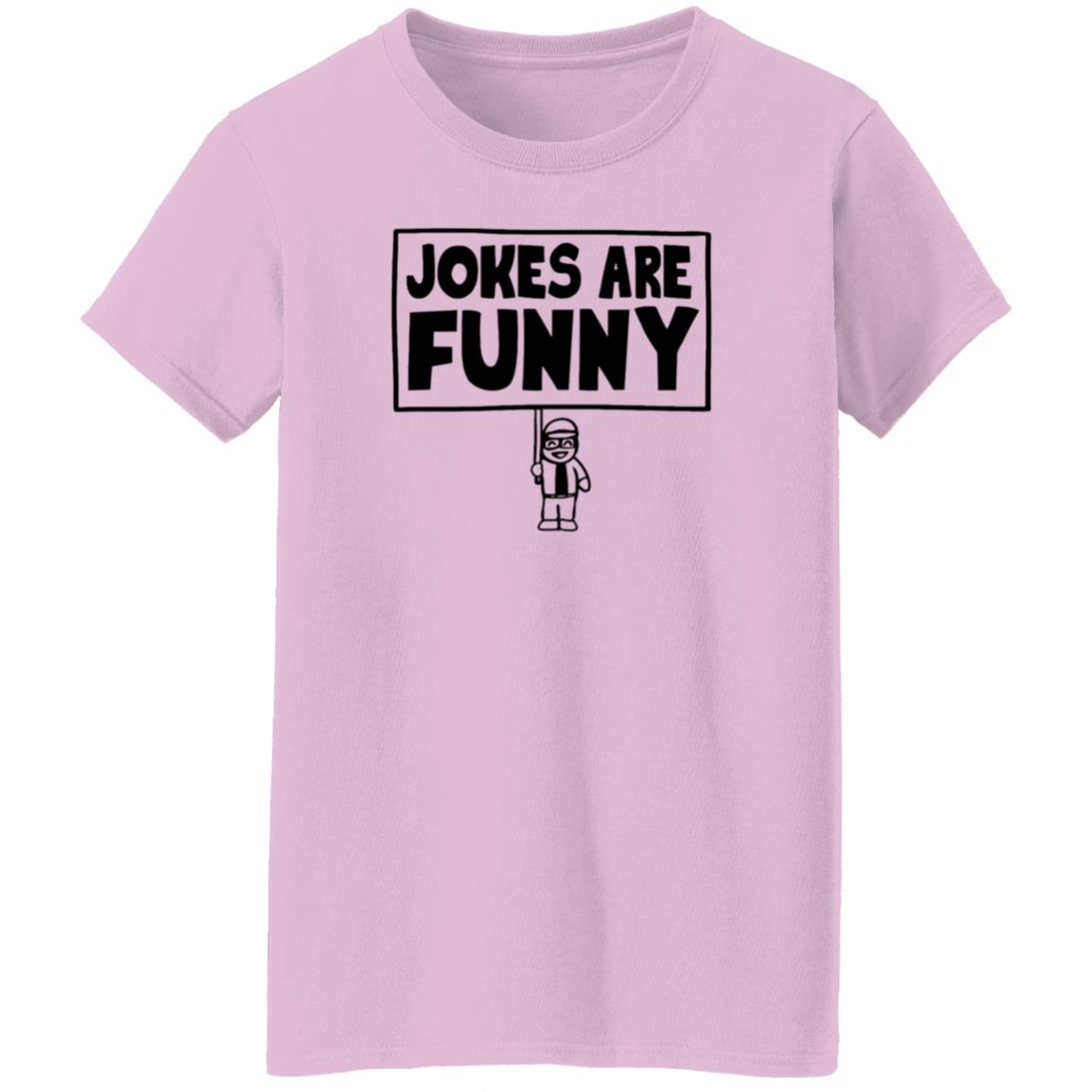 Jokes Are Funny Shirt Vitogesualdi Jokes Are Funny Shirt Hoodie Sweatshirt - Teechipus