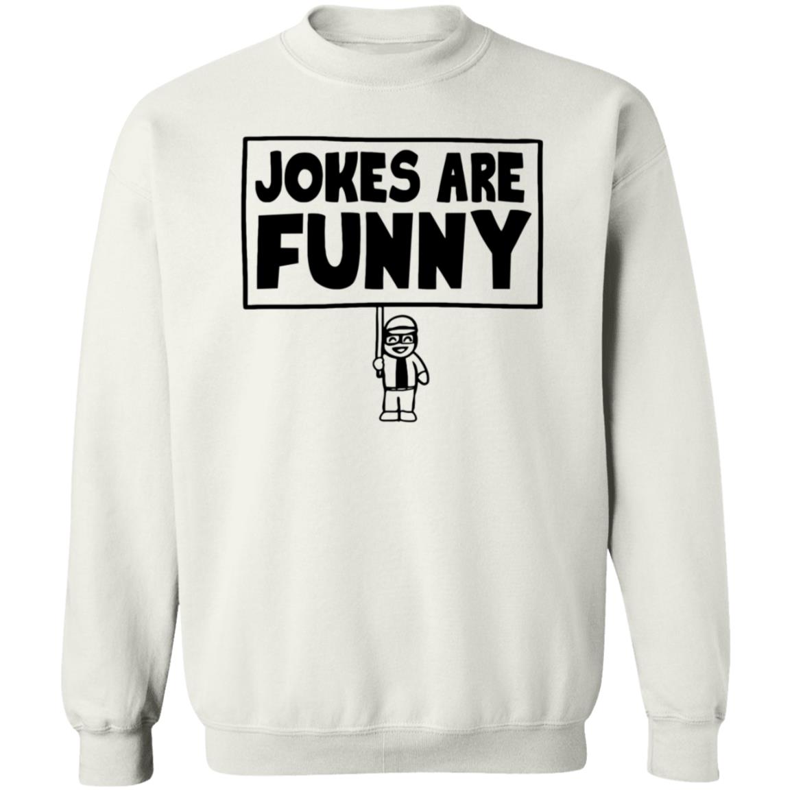 Jokes Are Funny Shirt Vitogesualdi Jokes Are Funny Shirt Hoodie Sweatshirt - Teechipus
