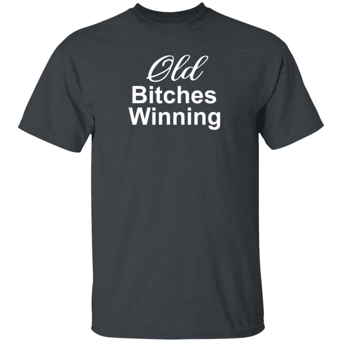 Old Bitches Winning Shirt Hoodie Sweatshirt - Teechipus