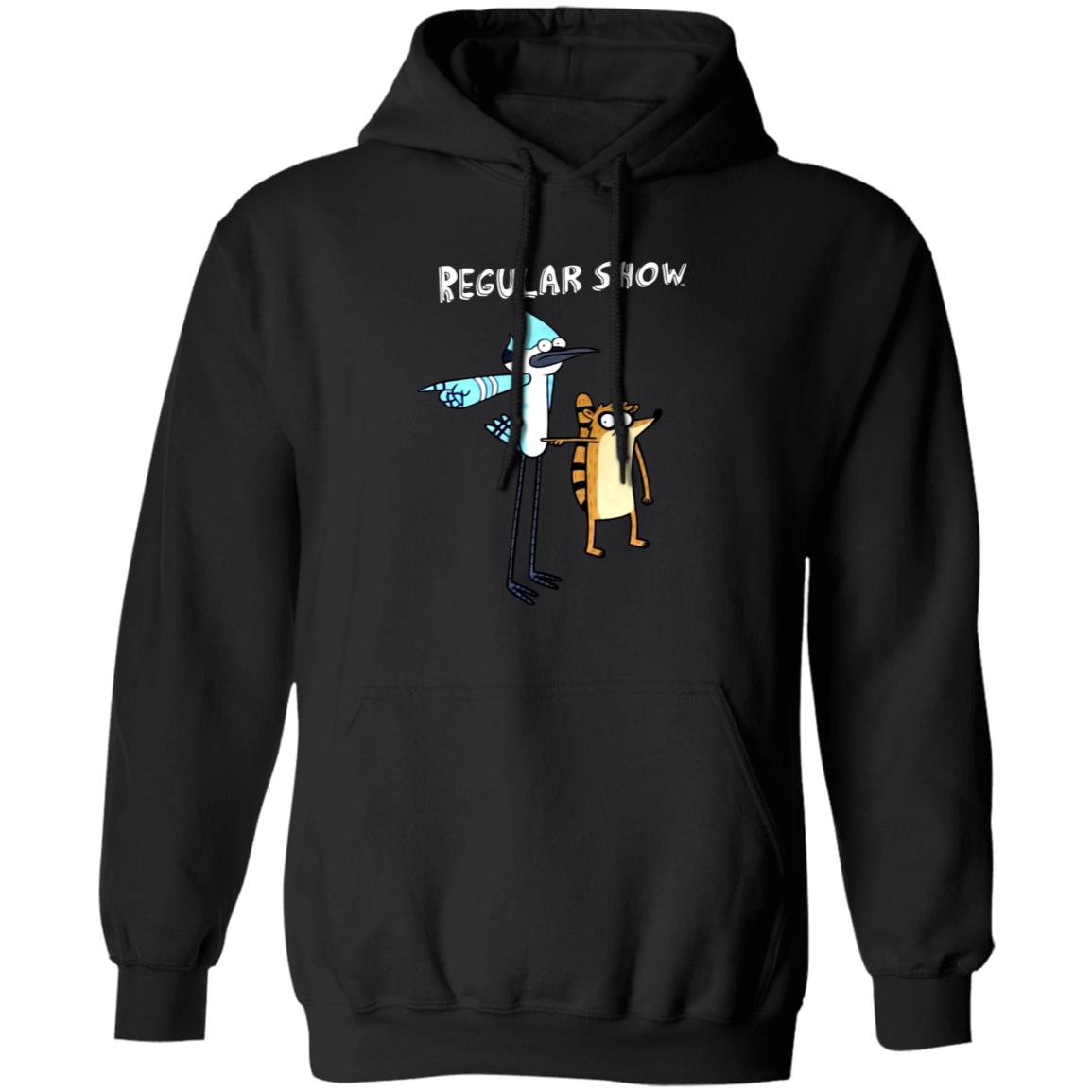 Regular Show Pointing Rigby And Mordecai Shirt Walmart Merch - Teechipus