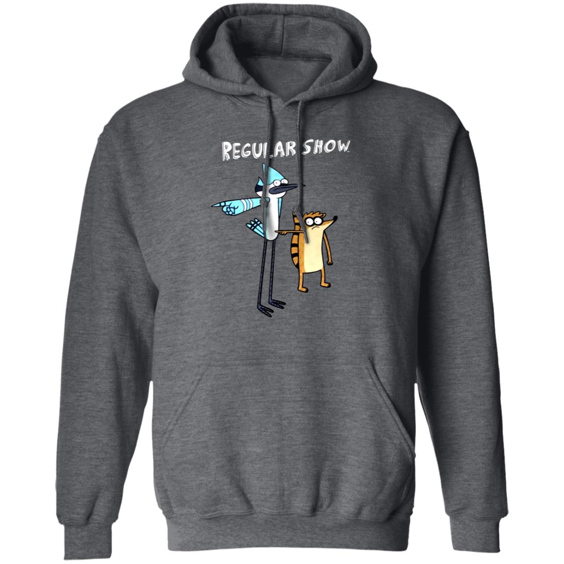 Regular Show Pointing Rigby And Mordecai Shirt Walmart Merch - Teechipus